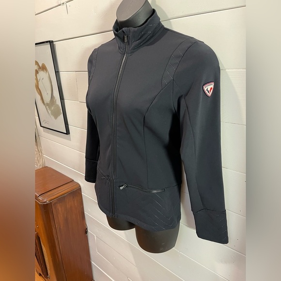 🖤ROSSIGNOL – Black Mid-Layer Quilted Jacket – Size - Picture 2 of 9